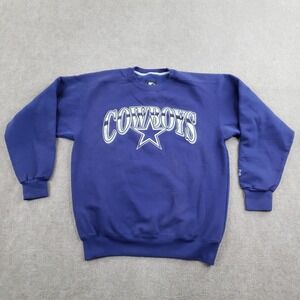 Vintage Dallas Cowboys Sweatshirt Crewneck Mens Large NFL Football Starter 90s‎